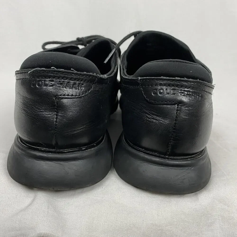 Cole Haan‎ 2.ZERØGRAND Laser Wingtip Oxford Shoes Mens 13 Black Leather C23832